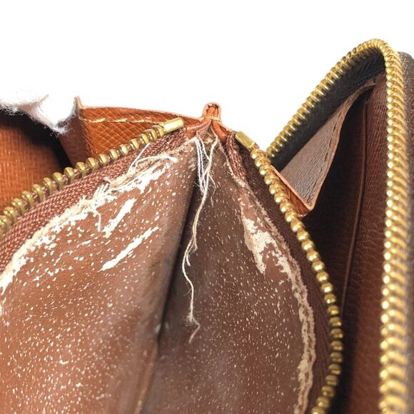 Authentic Louis Vuitton Porte Monnaie Zip Monogram Wallet jp100-120325 - Picture 15 of 16